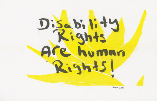 Disability Rights Are Human Rights (D1848)