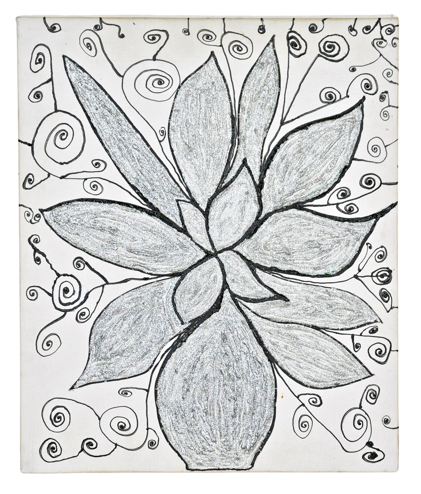 Silver Flower (P0504)