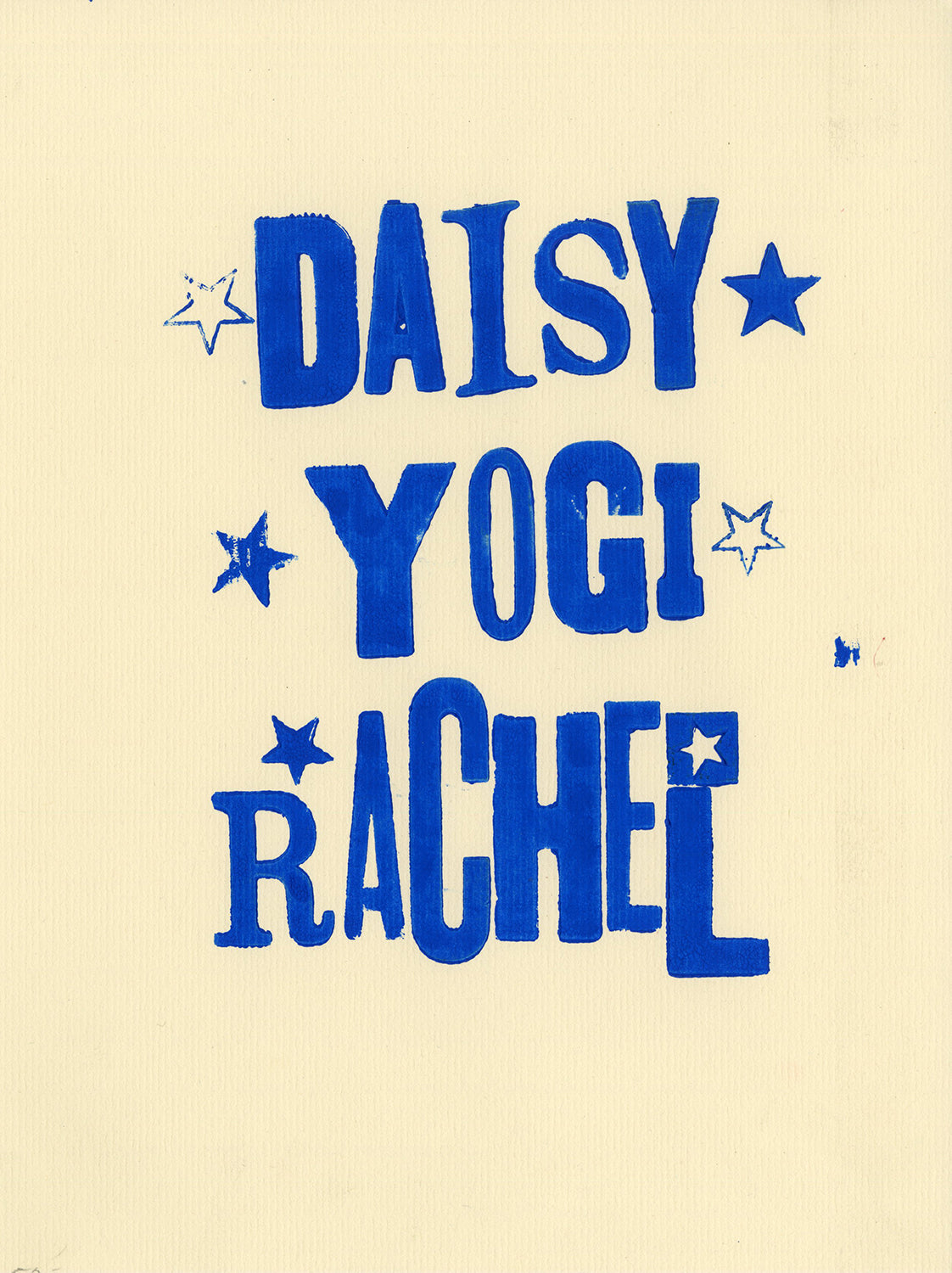 Daisy, Yogi, Rachel (D1909)