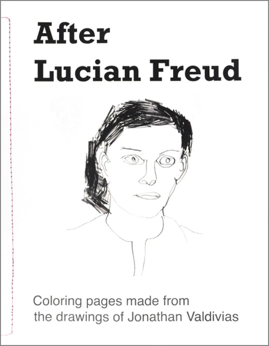 Coloring Pages: After Lucian Freud