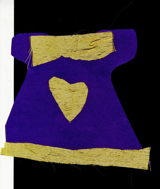 Gold Heart Dress (D0713)