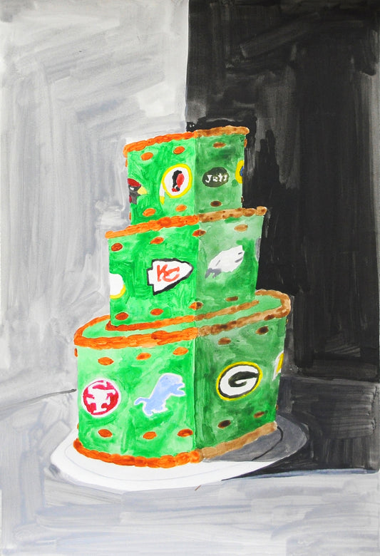 NFL Cake (D8879)