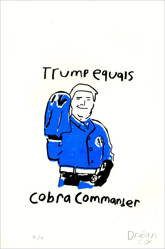 Trump Equals Cobra Commander (D1843)